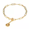 Lumoava Charm Armband, vergoldet 21 cm L63253500000