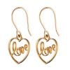 Lumoava Love -korvakorut / kulta L75202500000-1