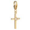 Lumoava Daisy Kreuz vergoldet 9x16mm L61258130000