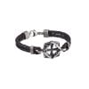 Lumoava Soturi -rannekoru (21cm) musta L53200496210-1