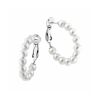 Hopeiset helmikorvakorut 28 mm LZER184869NPRH-1
