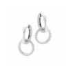 Hopeiset rengaskorvakorut  23,5 mm M051014-0002-1
