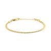 Mockberg Serpentine Chain Gold Armband