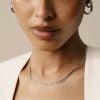 Mockberg Serpentine Chain Steel halsband
