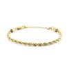 Mockberg Bold Rope Chain Gold Armband