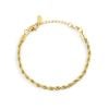 Mockberg Bold Rope Chain Gold Armband