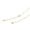 Mockberg Beaded Chain Gold halsband