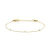 Mockberg Beaded Chain Gold Armband