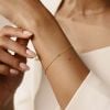 Mockberg Beaded Chain Gold Armband