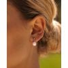 Mockberg Aura Pearl Steel korvakorut MB2075