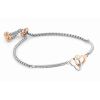 Nomination Milleluci rose gold Double Hearts rannekoru 028004/051-1