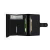 Secrid Miniwallet Perforated Black MPF-BLACK-3
