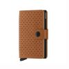 Secrid Miniwallet Perforated Cognac MPF-COGNAC-1