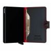 Secrid Miniwallet Perforated MPF-BLACK-RED-3