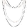 Teräs / helmikaulakoru NSS862 SS CHAIN WHITE-1