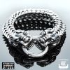 Northern Viking Jewelry Dragon Head -rannekoru NVJRA004-1
