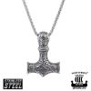Northern Viking Jewelry Knotwork Thor´s Hammer -kaulakoru (55cm) NVJRS037-1