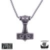 Northern Viking Jewelry Eternity Knotwork Thor's Hammer kaulakoru 50 cm NVJRS090-1