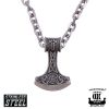 Northern Viking Jewelry Algiz Axehead -kaulakoru 60cm NVJRS097-1