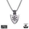 Northern Viking Jewelry -kaulakoru 50cm "Vegvisir Spear"-1