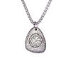 Northern Viking Jewelry Vegvisir Stone kaulakoru 50 cm NVJRS116-1