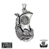 Northern Viking Jewelry Valknut Viking Ship kaulakoru 50 cm NVJRS134-1