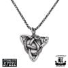 Northern Viking Jewelry Triquetra Snake Halskette NVJRS145_50