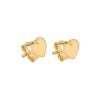 Goldenes Schmuckset mit Herzen