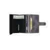 Secrid Miniwallet Vintage Grey-Black MV-GREY-BLACK-2