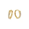Goldene Ohrringe OT403195-CZ