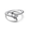 Pandora Sparkling Arrow Silver sormus 193619C01