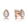 Pandora Rose Teardrops -korvakorut 286252CZ