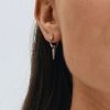 Edblad Peak Hoops Mini Steel 11mm 126249