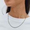 Edblad Rope Chain Necklace Steel 3mm 45-48cm 123507