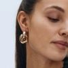 Edblad Redondo Studs L Gold 122590