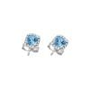 Brilliant Star Schmuckset, hellblauer Topas