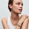 Pandora Treated Freshwater Cultured Pearl & Beads Hoop korvakorut 293178C01-2