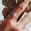 Diamantring Weißgold / topas RB21540EG-2
