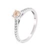 Brilliant Star Diamantring mit Morganit RE11083