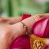 Diamantring / Morganit und Saphir SAR04596-2