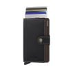 Secrid Miniwallet Saffiano Brown MSA-BROWN-5