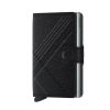 Secrid Miniwallet Stitch Linea Black MST-LINEA BLACK-1