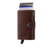 Secrid Slimwallet Saffiano Brown SSA-BROWN-3