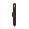 Secrid Miniwallet Saffiano Brown MSA-BROWN-2