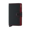 Secrid Miniwallet Matte Black-Red  MM-BLACK-RED -1