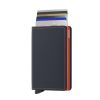 Secrid Slimwallet Matte Night Blue & Orange SM-NIGHT-BLUE & ORANGE-2