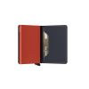 Secrid Slimwallet Matte Night Blue & Orange SM-NIGHT-BLUE & ORANGE-5