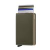 Secrid Slimwallet Saffiano Olive SSA-OLIVE-3