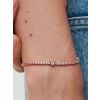 Pandora Rose Sparkling Heart Tennis Armband 18 cm  580041C01