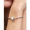 Pandora White Mini Murano Glass berlock 793118C00